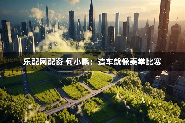 乐配网配资 何小鹏：造车就像泰拳比赛