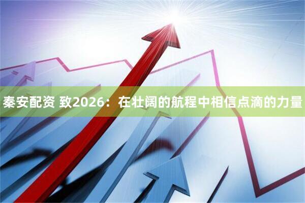 秦安配资 致2026：在壮阔的航程中相信点滴的力量